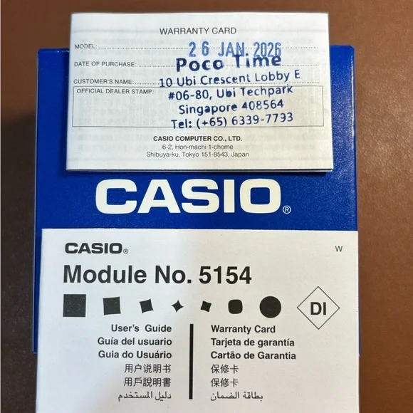 Gold Rectangular Casio - Picture 6 of 7